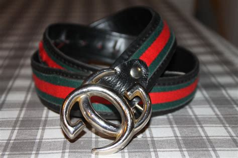 cintura gucci donna fibia vintage|Gucci Vintage 70 a Incastro Fibbia Cintura Girovita Marchio Pelle .